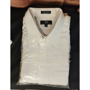 PhatFarm Men's White Collared Shirt New In Package 19 4/S BIG